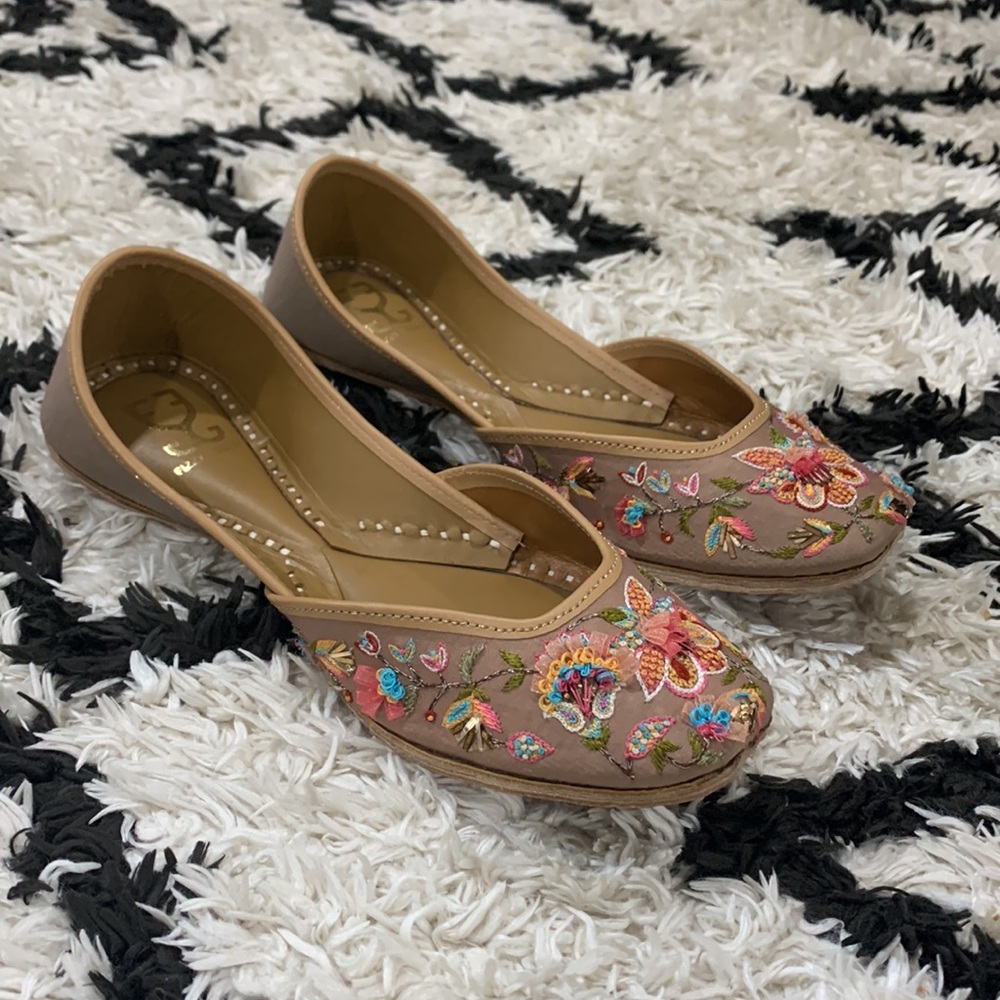 Handmade Fizzy Goblet jutti flat shoes BRAND NEW